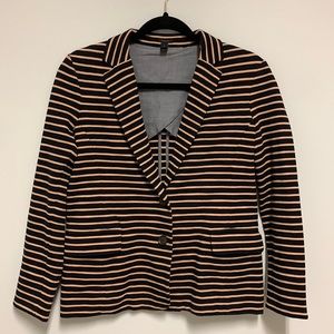 J.Crew Striped Blazer Small